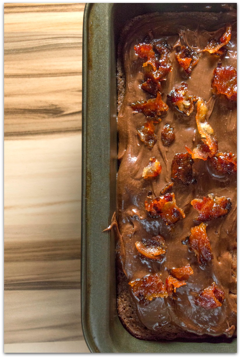 Decadent Candied Bacon Brownies Food Fun & Faraway Places
