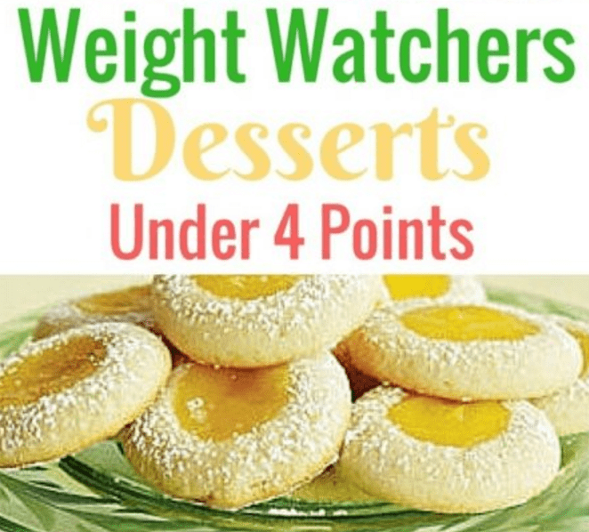 Delicious Weight Watchers Low Point Desserts
