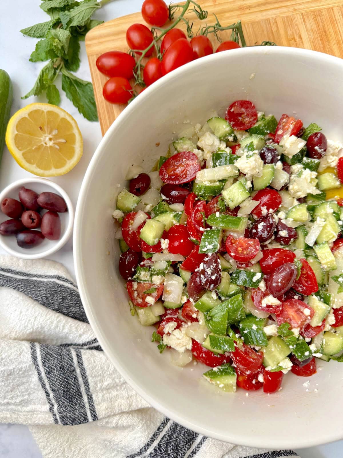 Greek Cucumber Salad