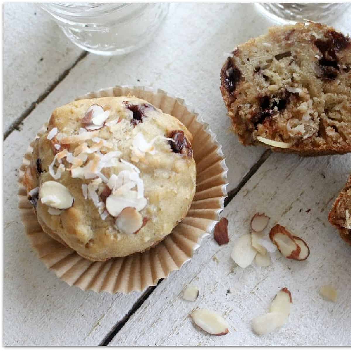 Delicious Almond Joy Muffins