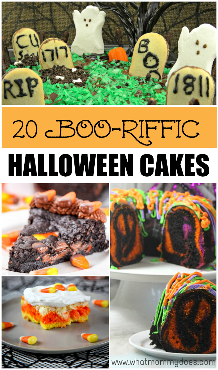 20 Halloween Cakes - Food Fun & Faraway Places