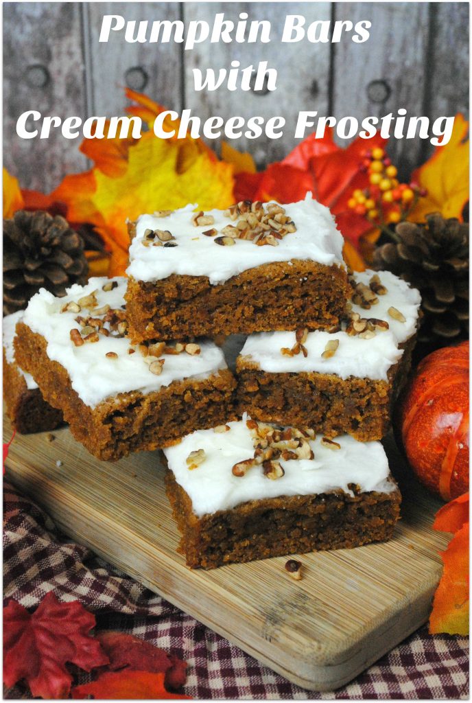 Decadent Pumpkin Bar With Cream Cheese Frosting Food Fun Faraway Places