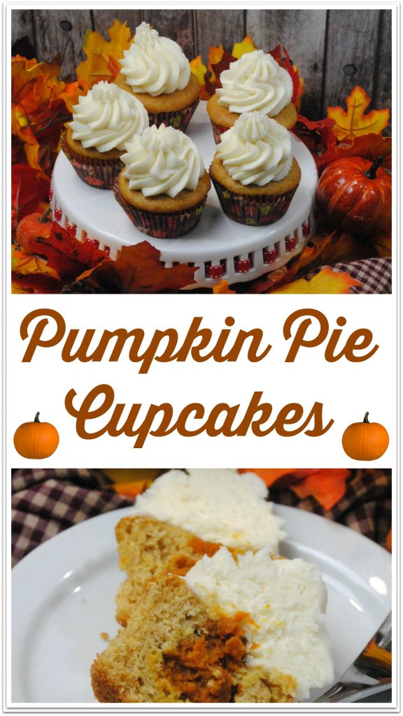 Pumpkin Pie Cupcakes - Food Fun & Faraway Places