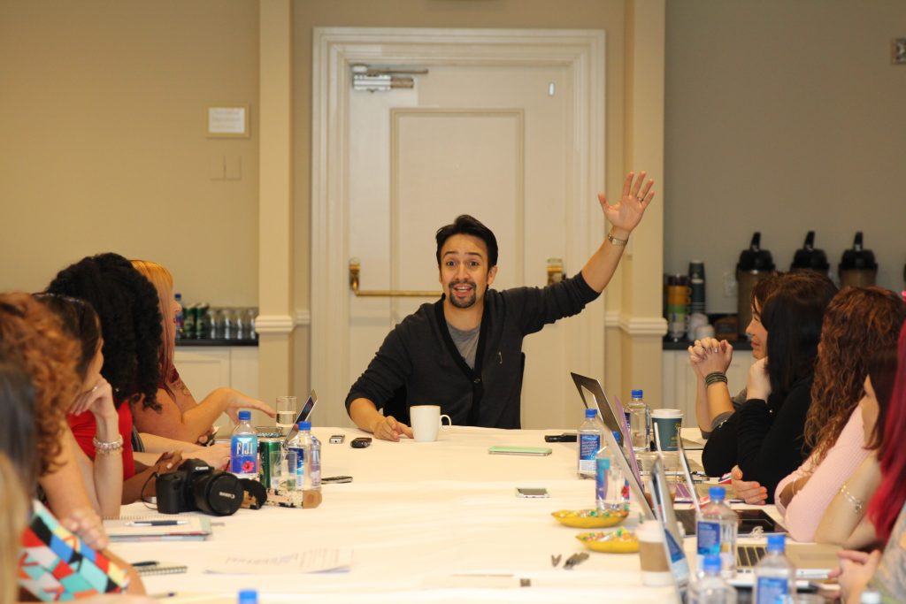 Truth be told, I freaked out a little when I heard I would be interviewing Lin-Manuel Miranda. My kids have been listening to the soundtrack from Hamilton for about a year now.