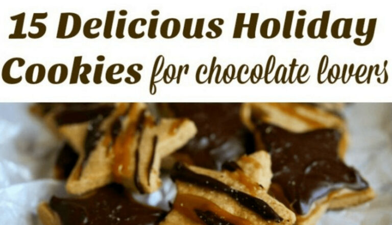 What could be better than Chocolate Holiday Cookies? I can resist a lot of desserts. Just ask my family!