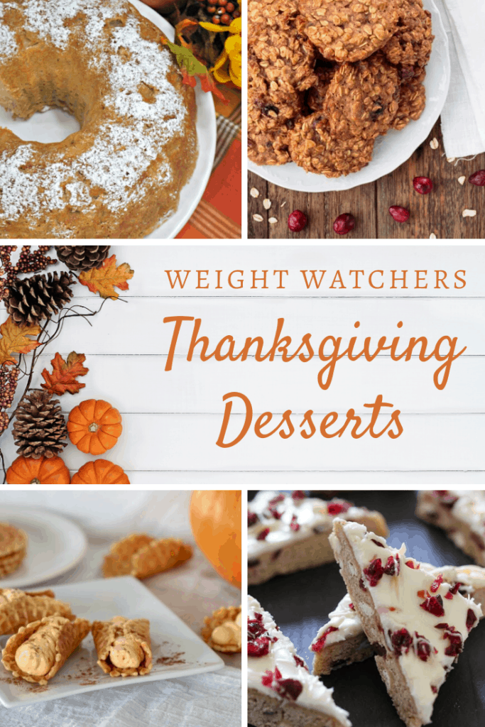 You are going to love these Weight Watchers Thanksgiving desserts! If you are trying to lose weight with Weight Watchers, let me give you a little tip; these are desserts your whole family will love!