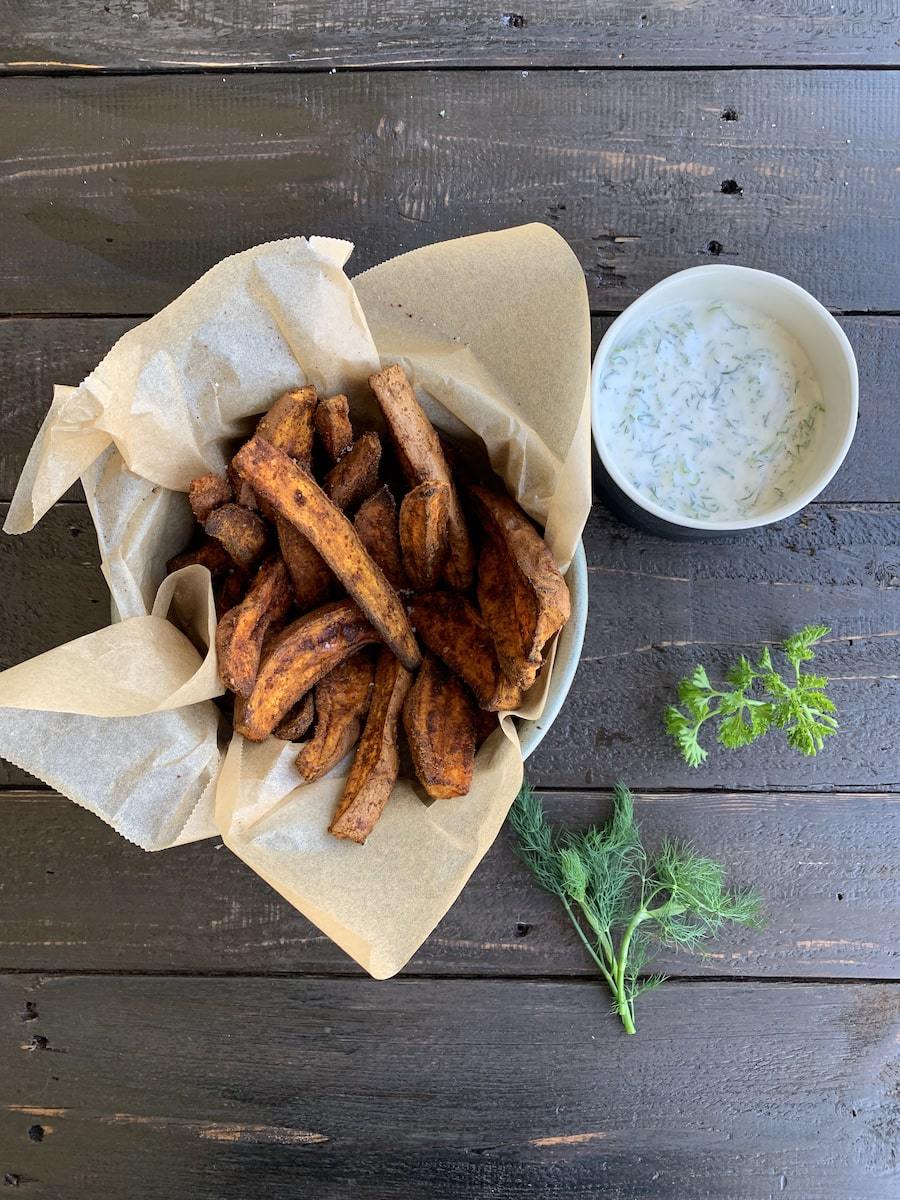 Crispy Oven Sweet Potato Fries