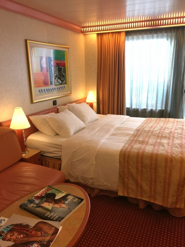 carnival cruise room amenities
