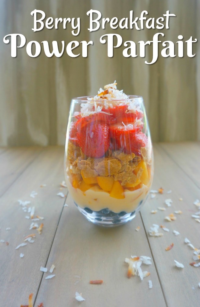 This breakfast yogurt parfait is so delicious and easy. You'll love it!