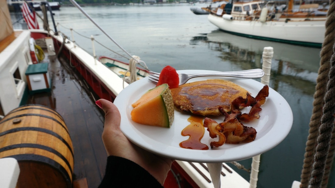 Who knew there was a Maine Windjammer cruise for foodies? If you are a foodie as I am, the J & E Riggin Windjammer cruise is the way to go.