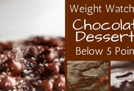 Delicious and Decadent Weight Watchers Chocolate Desserts