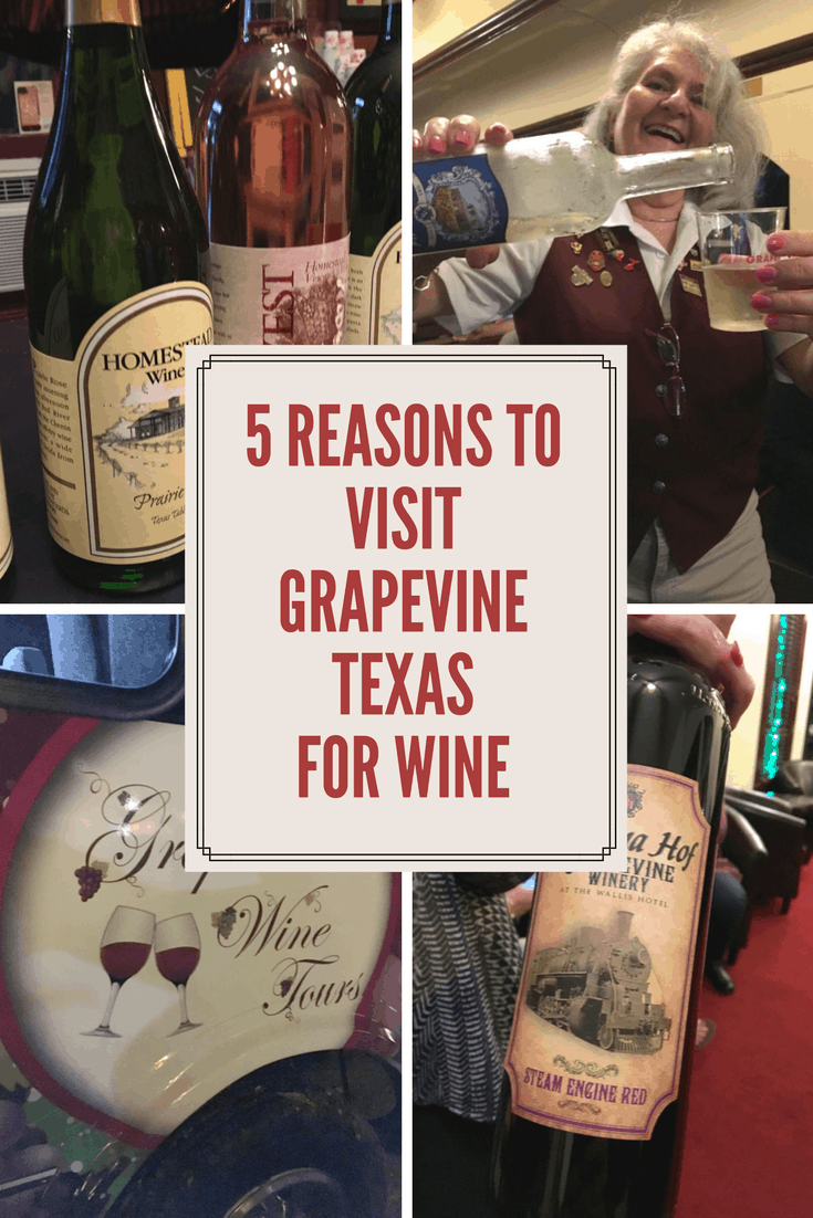 I'm betting you've never thought to visit Grapevine for wine. When most of us think of having access to over 300 wineries, great restaurants, and beautiful weather all year long, our minds naturally go to California, not Texas.