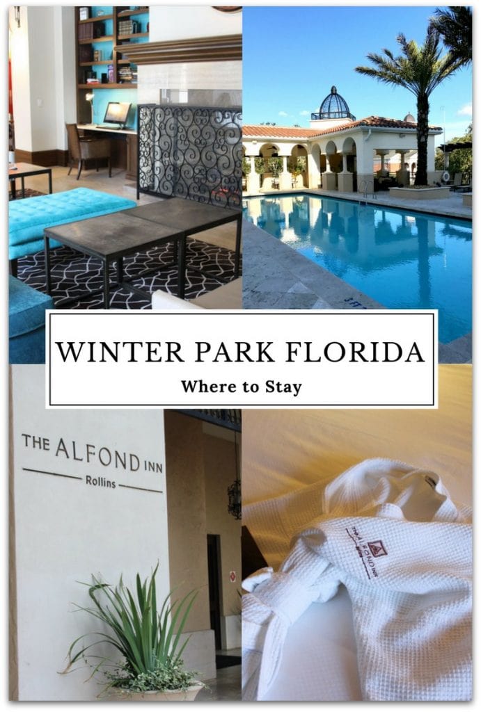 Wondering where to stay in Winter Park Florida? I've just discovered the Alfond Inn, and I'm adding it to my list of top five places I've stayed.