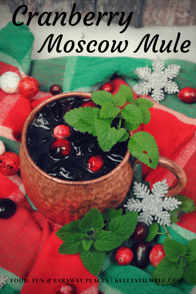 It's beginning to look a lot like Christmas parties! What could be more festive than a Cranberry Moscow Mule? 