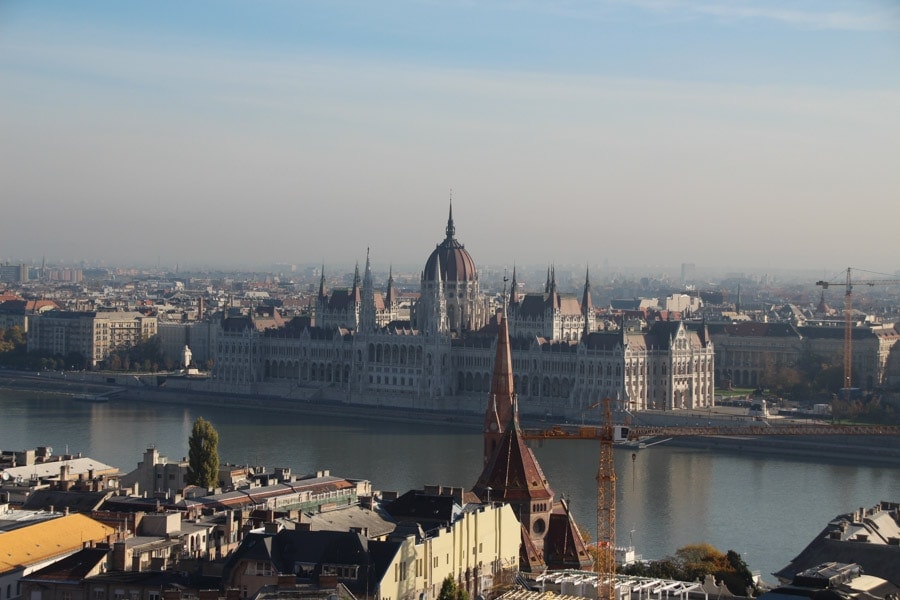 City of Budapest view.
