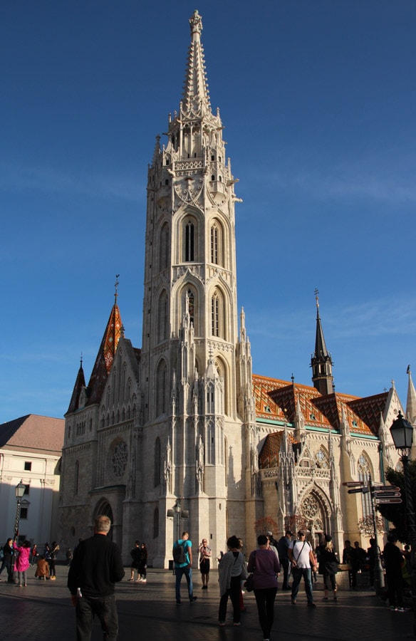 Matthias Church is Budapest.
