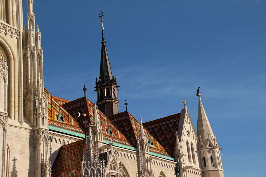 Matthias Church in Budapest.