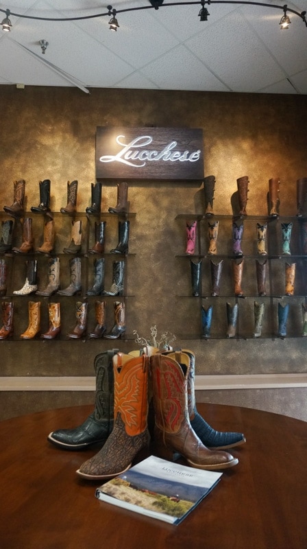 Lucchese on sale outlet store