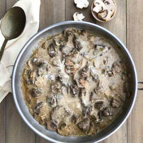 This gourmet beef stroganoff is so easy, you won't believe how amazing it tastes! Don't you hate it when a recipe looks delicious and then you realize it takes hours to make?