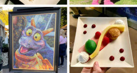 Epcot Festival of the Arts collage for Pinterest/