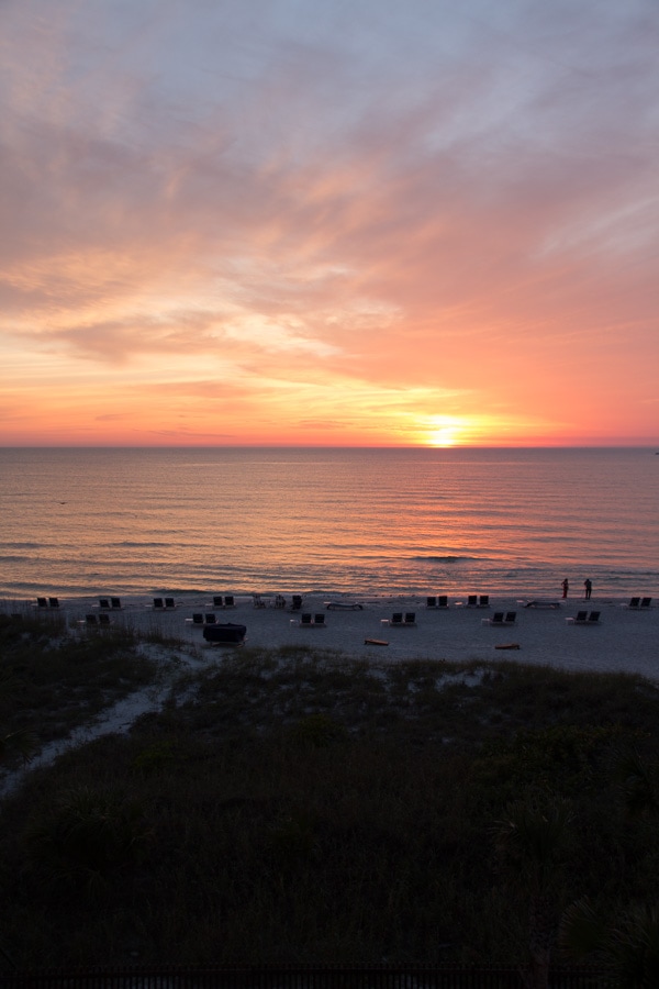 Living within 30 minutes from the Gulf of Mexico, I was so excited when I heard about a new Longboat Key resort right on the water.