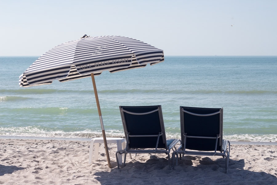 Living within 30 minutes from the Gulf of Mexico, I was so excited when I heard about a new Longboat Key resort right on the water.