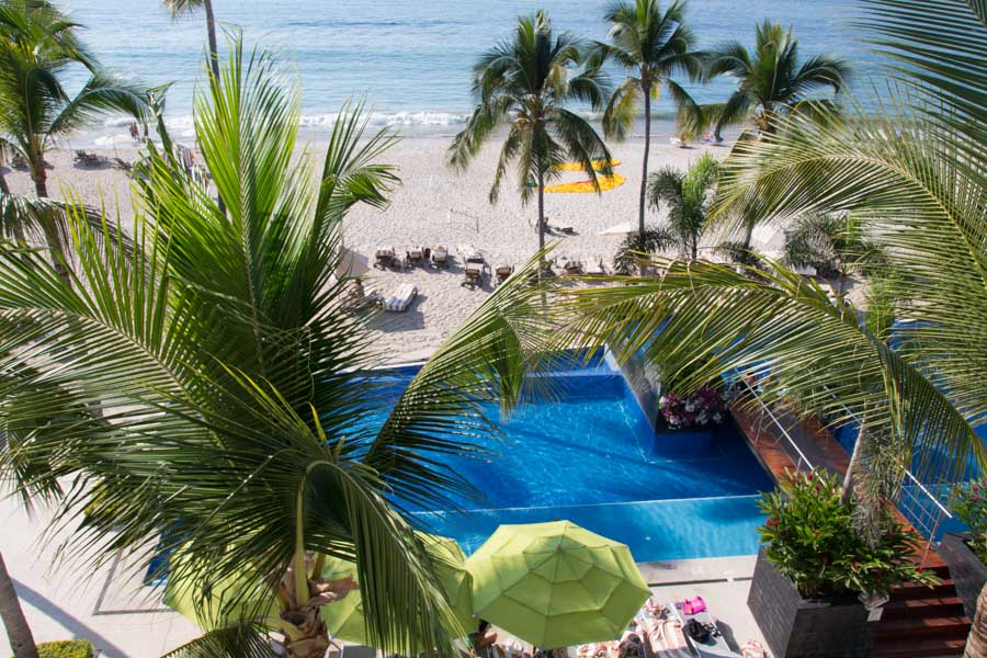 Puerto Vallarta pool view