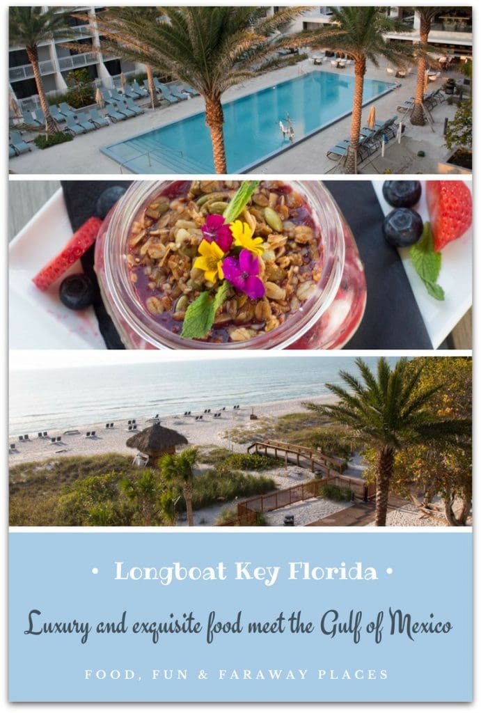 Living within 30 minutes from the Gulf of Mexico, I was so excited when I heard about a new Longboat Key resort right on the water.