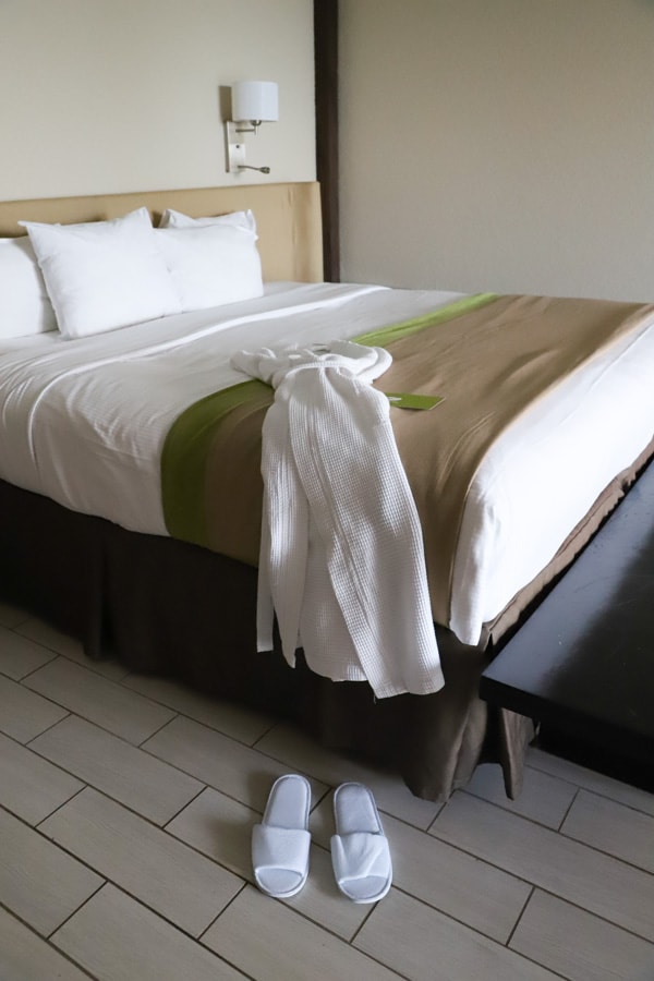 Bedroom at Club Med all inclusive Florida resort