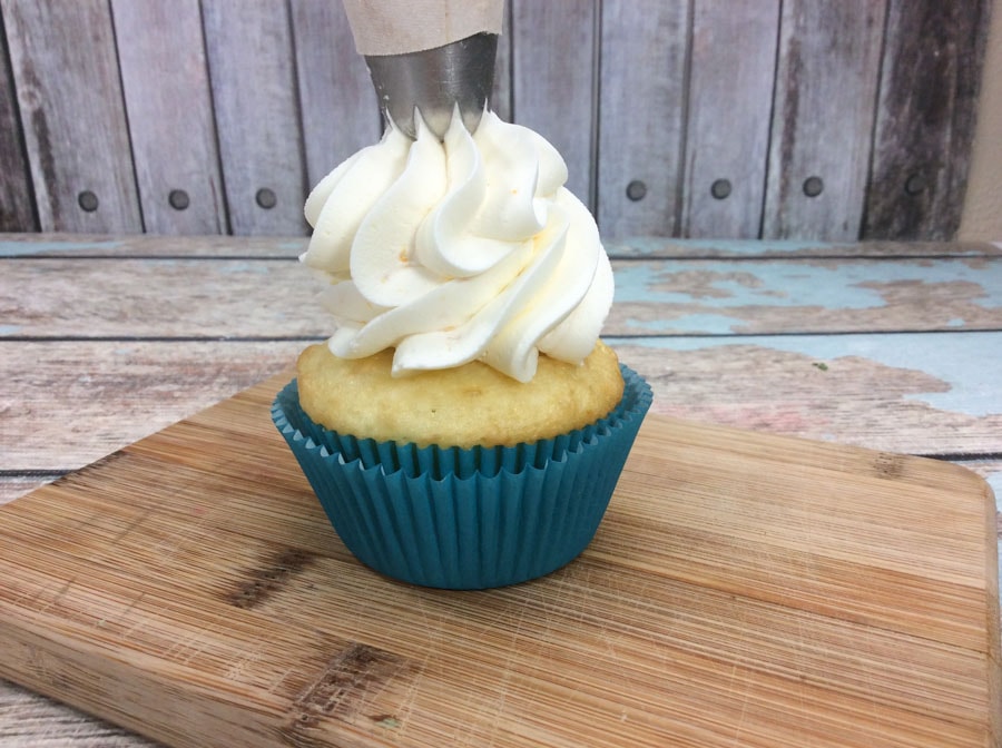 You are going to love these Blue Moon Boozy Cupcakes! The hint of orange and that Blue Moon flavor makes a perfect adult dessert!