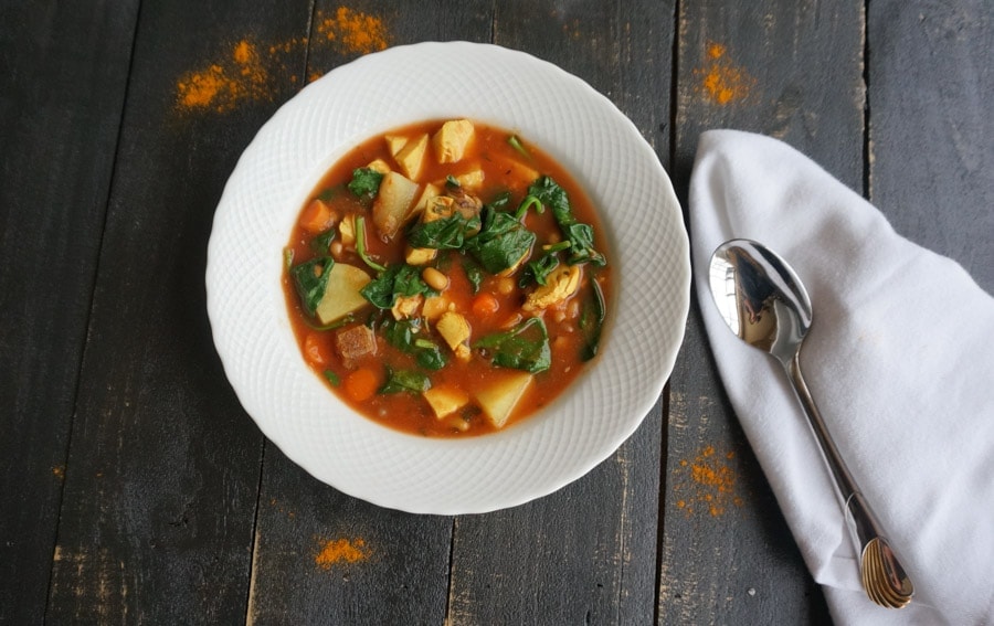 Weight Watchers Soup ~ Moroccan Chicken