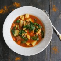 I love the flavors of Morocco, and this Moroccan Chicken Soup made an easy and delicious dinner.