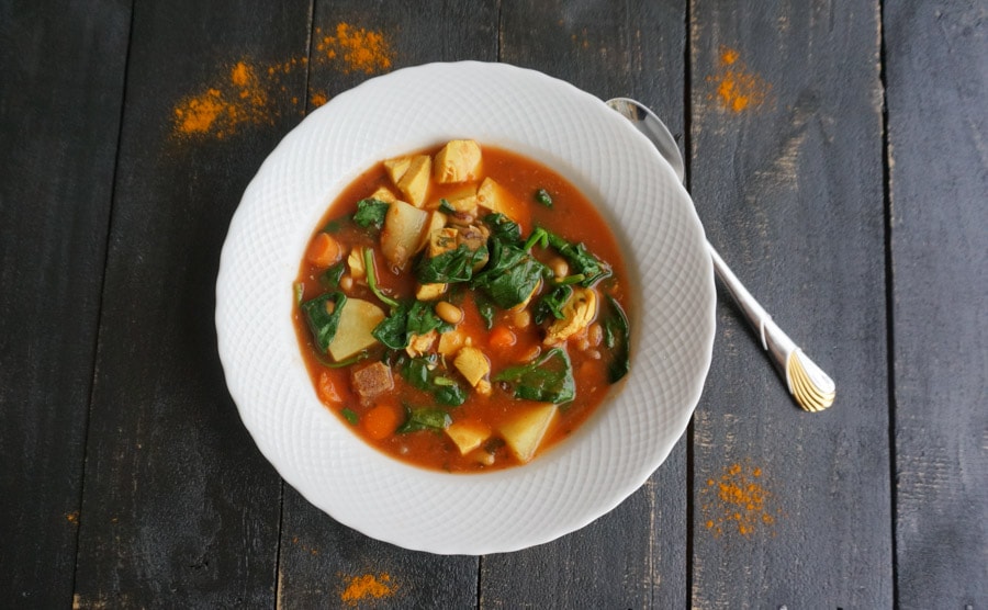 I love the flavors of Morocco, and this Moroccan Chicken Soup made an easy and delicious dinner.