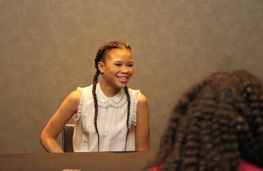 I heard from Ava DuVernay that once they had seen Storm Reid audition for A Wrinkle In Time, there was no question that she would be their Meg.