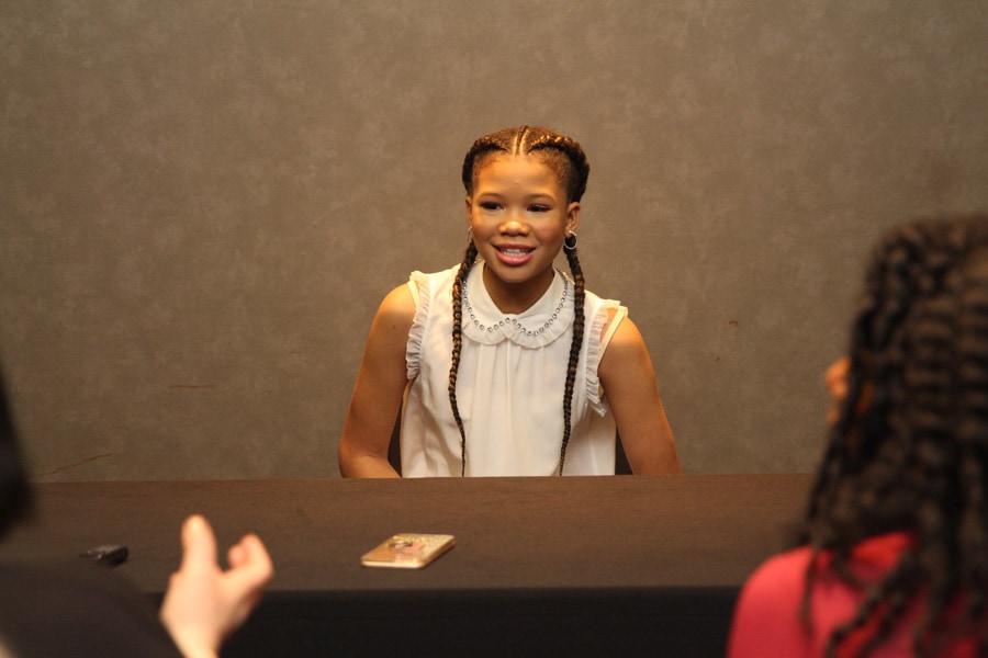 I heard from Ava DuVernay that once they had seen Storm Reid audition for A Wrinkle In Time, there was no question that she would be their Meg.