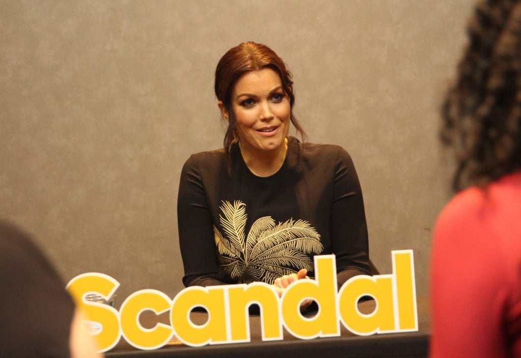 As a new viewer of this hit series on ABC, I can honestly say that Scandal's Bellamy Young, who plays President Mellie Grant, is almost as badass as Olivia Pope. Almost.