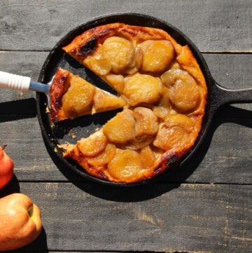 This Apple Tarte Tatin from Viking Cruises makes a beautiful presentation and tastes and delicious. Originally created at the Hotel Tatin in Lamotte-Beuvron, France, think of a dreamy extra caramelized apple pie.