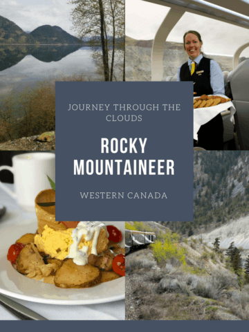 Last month I took the Rocky Mountaineer Train Journey Through the Clouds, one of the many routes you can take on this luxury train vacation.
