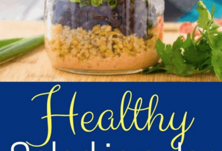 Pack Salad in a Jar for Great Salads to Go