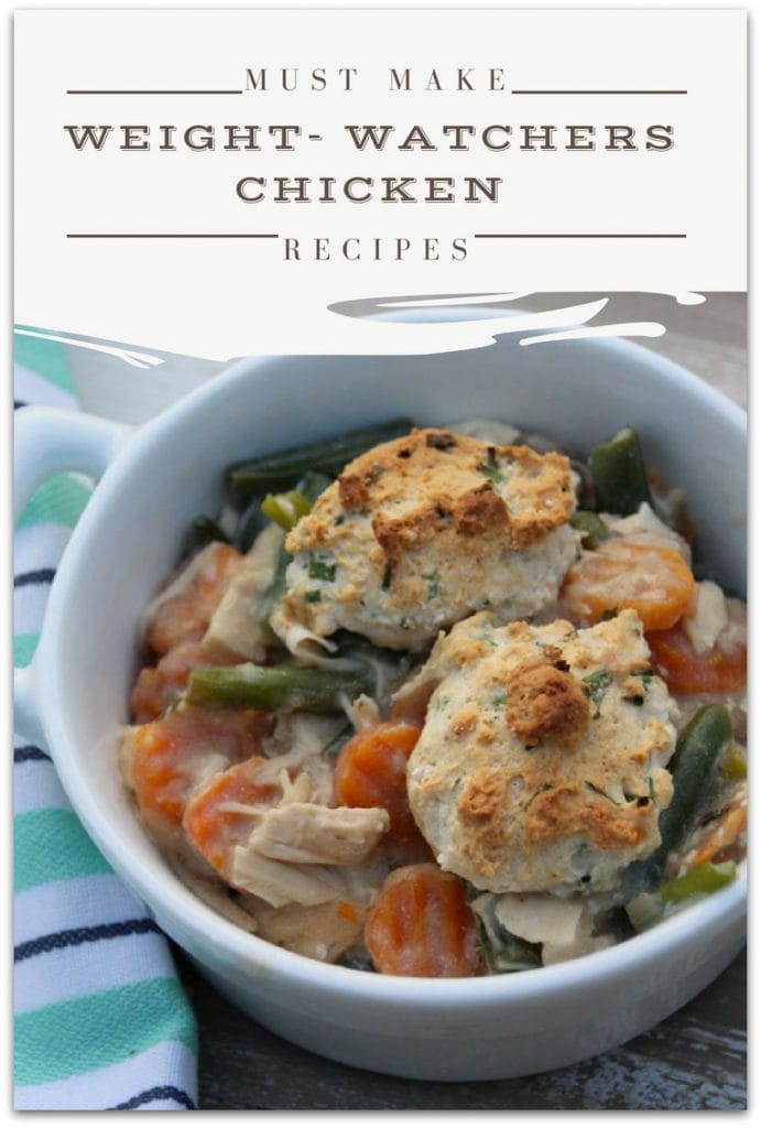 Once you try these Weight Watchers Chicken recipes, you are going to want to add them to your monthly rotation. I think we could eat a few of these two or three times a month!