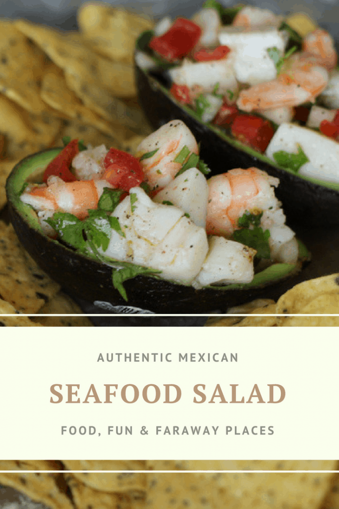 This seafood salad recipe from the Hyatt Ziva Rose Hall in Puerto Vallarta was one of the best things I've ever eaten. It's so easy to make at home!