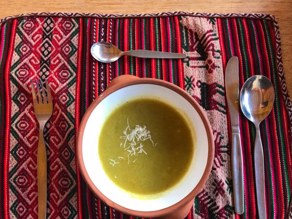 The traditional Peruvian Meal at Parwa Community Restaurant in Sacred Valley Peru was one of my favorite experiences on the G Adventures Tour of Peru.