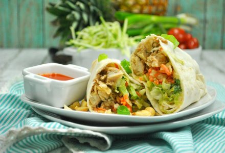 Weight Watchers Thai Chicken Wrap