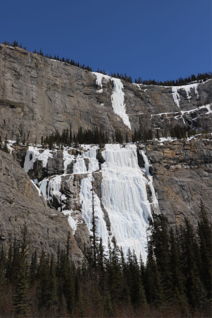 The most scenic drive in Canada has to be the Icefields Parkway, with the stunning snow-capped mountains and glaciers against an almost always blue sky.