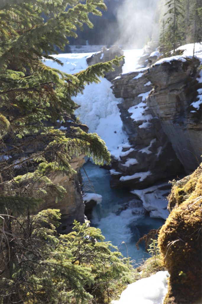 The most scenic drive in Canada has to be the Icefields Parkway, with the stunning snow-capped mountains and glaciers against an almost always blue sky.