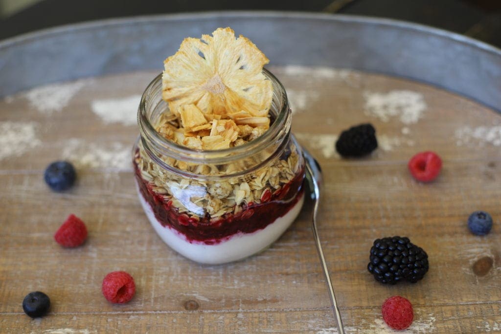 This fruit parfait recipe is going to knock your socks off! It's the absolute best parfait I have ever had.