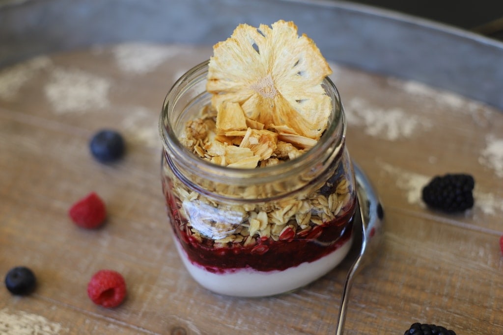 This fruit parfait recipe is going to knock your socks off! It's the absolute best parfait I have ever had.