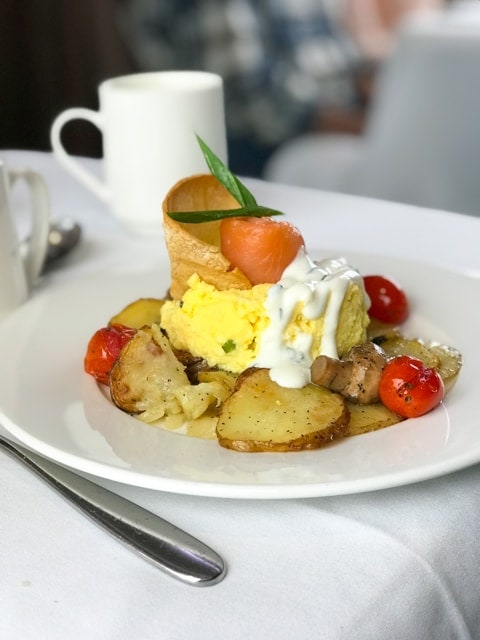 Gourmet Food on a Canadian Rockies Train