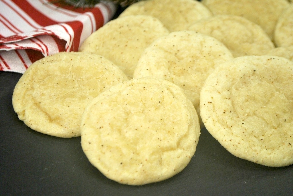 These eggnog cookies are so good! I've heard it said that you either hate eggnog or you love it. Which side are you on?