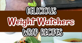 Weight Watchers wraps collage for Pinterest.